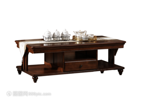 客厅实木茶几 实木家具的点睛之笔与家居美学