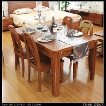 纯榆木餐桌选购指南 从材质到保养的全方位解析